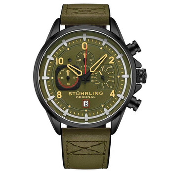 Aviator Green Dial Watch M15555
