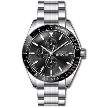 Aviator Quartz Black Dial Watch