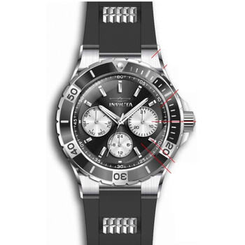Aviator Quartz Black Dial Watch