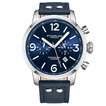 Aviator Quartz Blue Dial Watch M13650