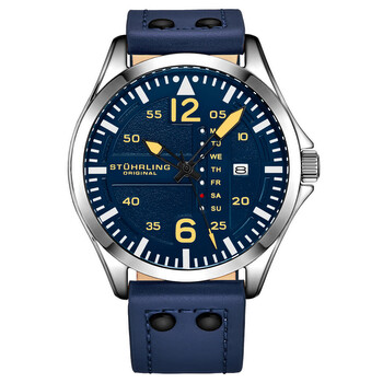 Aviator Quartz Blue Dial Watch M17216