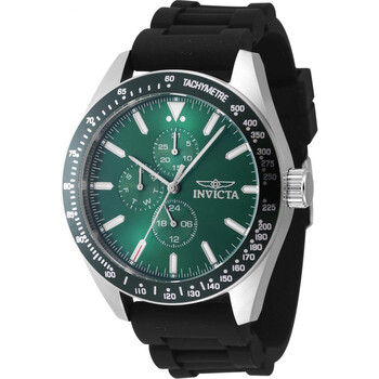 Aviator Quartz Green Dial Watch