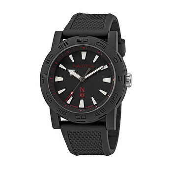 Ayia Triada Quartz Black Dial Watch NAPATF203