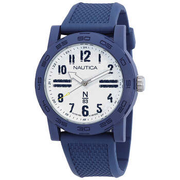 Ayia Triada Quartz White Dial Watch NAPATS301