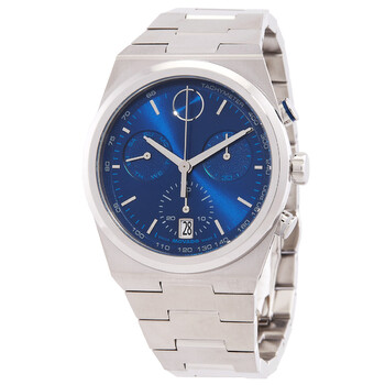 BOLD Quest Chronograph Quartz Blue Dial Watch