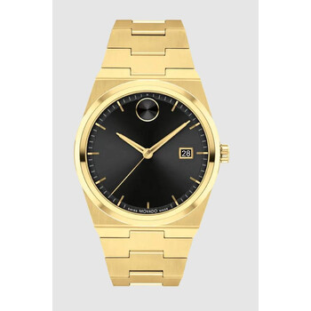 BOLD Quest Quartz Black Dial Watch