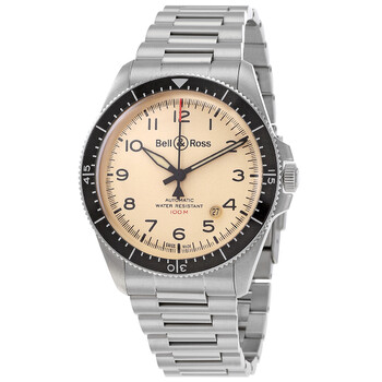 BR V2 Automatic Beige Dial Watch BRV292BEISTSST