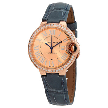 Ballon Bleu Automatic Diamond RoseDial Watch WJBB0076