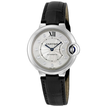 Ballon Bleu Automatic Silver Dial Diamond Watch W4BB0009