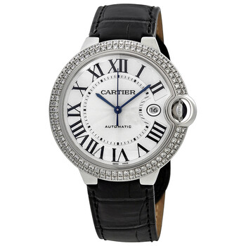 Ballon Bleu Automatic White Gold Diamond Watch WJBB0032