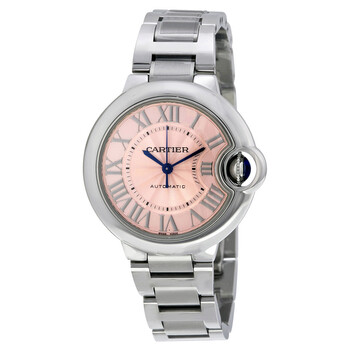 Ballon Bleu Pink Dial Stainless Steel Automatic Watch W6920100