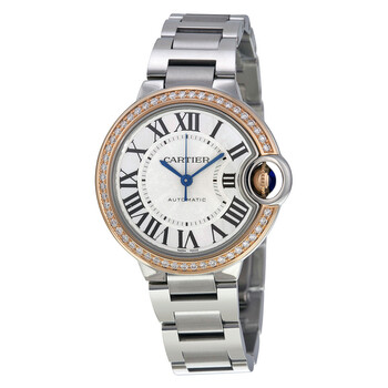 Ballon Bleu Silver Dial Stainless Steel Diamond Watch WE902080