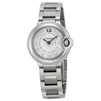 Ballon Bleu Silver Diamond Dial Watch WE902073