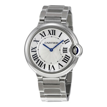 Ballon Bleu de Cartier Silver Guilloche Dial W69011Z4