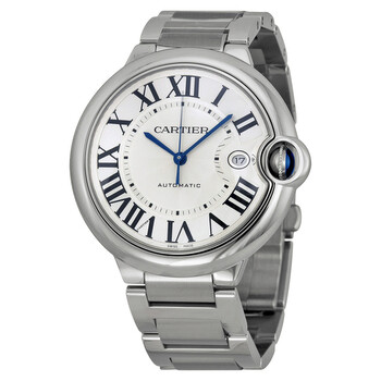 Ballon Bleu de Cartier Silver Opaline Dial Automatic Watch W69012Z4