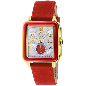 Bari Enamel Mother of Pearl Dial Watch