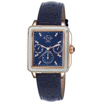 Bari Sparkle Quartz Diamond Blue Dial Watch