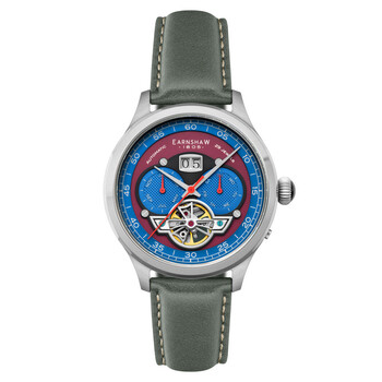 Baron Grand Date Calendar Open Heart Red Dial Watch ES818708