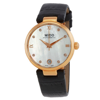 Baroncelli Automatic Diamond White Mother of Pearl Dial Watch M022.207.36.116.10