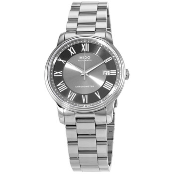 Baroncelli III Automatic Grewy Dial Watch M0104081106309