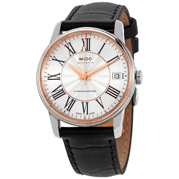 Baroncelli III Automatic Silver Dial Watch M0104084603320