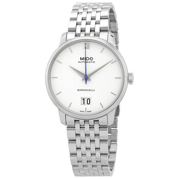 Baroncelli III Automatic White Dial Watch M0274261101800