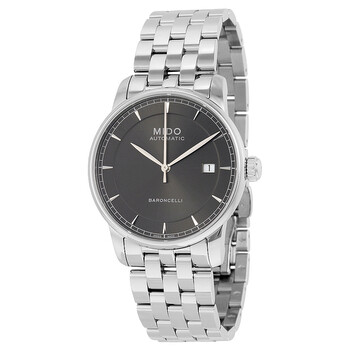 Baroncelli II Automatic Black Dial Stainless Steel Watch M86004131