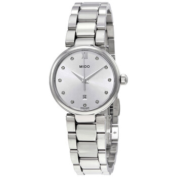 Baroncelli Silver Diamond Dial Watch M022.210.11.036.00