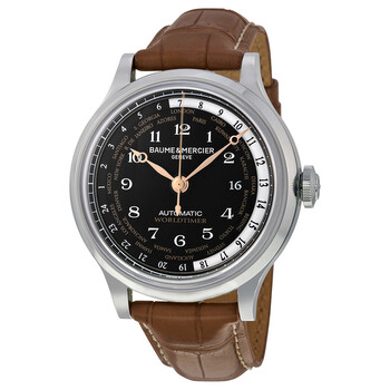 Baume and Mercier Worldtimer Automatic Watch MOA10134