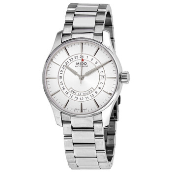 Belluna GMT Automatic Silver Dial Watch M0014291103120
