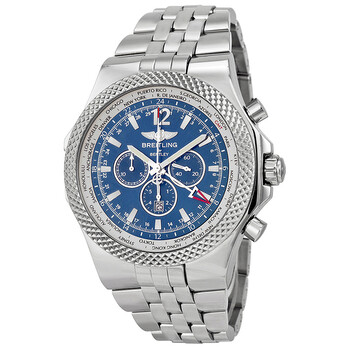 Bentley GMT Chronograph Automatic Blue Dial Watch A4736212C768