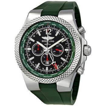 Bentley GMT Green Dial Chronograph Watch A47362S4B919GRRD