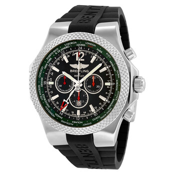 Bentley GMT Racing Green Black Dial Automatic Watch A47362S4B919BKRD