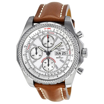 Bentley GT Racing Chronograph Automatic Silver Dial Watch A1336313A575