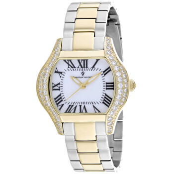 Bianca Quartz White Dial Watch CV1834