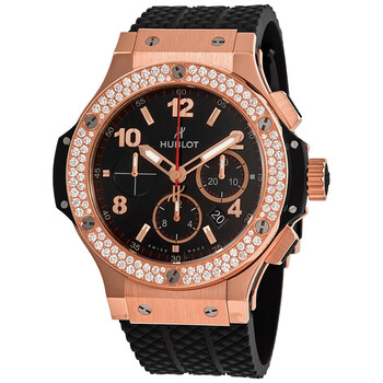 Big Bang 18kt Rose Gold Automatic Chronograph Diamond Watch 301.PX.130.RX.114