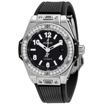 Big Bang Automatic Diamond Black Dial Watch 485.SX.1170.RX.1204