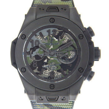 Big Bang Camo Yohji Yamamoto Chronograph Automatic Green Dial Watch 411.CI.0114.RX.YOY20