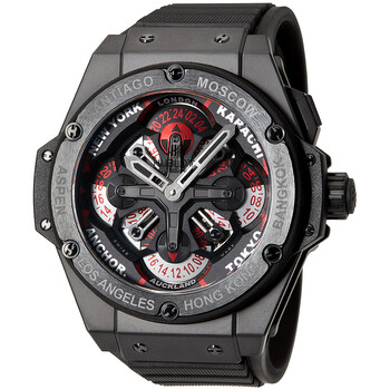 Big Bang King Power Unico GMT Skeleton Dial Ceramic Watch 771.CI.1170.RX