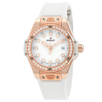 Big Bang One Click Automatic Diamond White Dial Watch 485.OE.2210.RW.1204