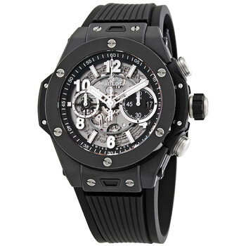 Big Bang Unico Black Magic Chronograph Automatic Silver Dial Watch 421CI1170RX