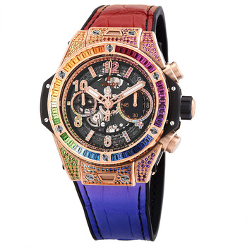 Big Bang Unico King Gold Rainbow Automatic Watch 441.OX.9910.LR.0999