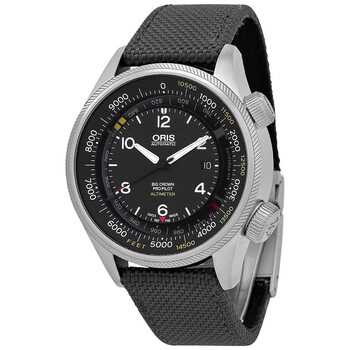 Big Crown Pro Pilot Altimeter Automatic Black Dial Watch 01 733 7705 413407 5 23 15FC