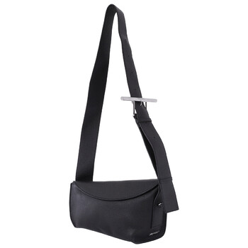 BlackSilver Tbar Sling Bag