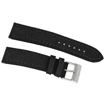 Black Canvas Strap 22  20 mm