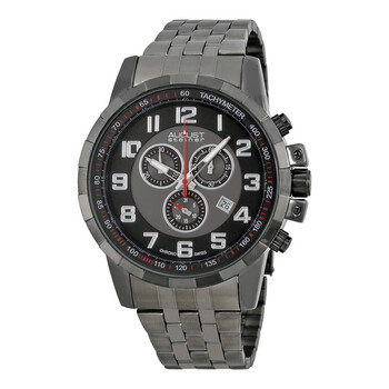 Black Dial Blackplated Watch AS8118BK