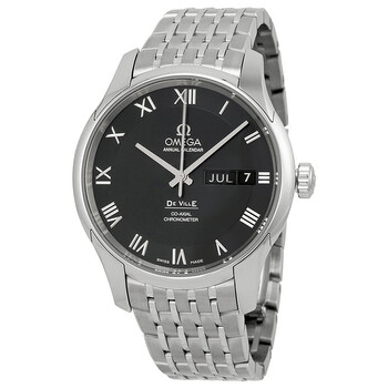 Black Dial Stainless Steel Automatic Watch