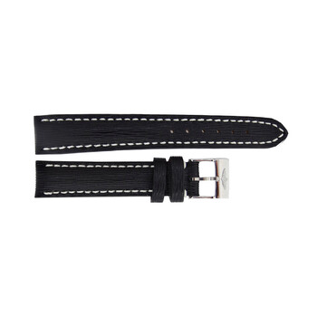 Black Leather with Tang Buckle 1614mm