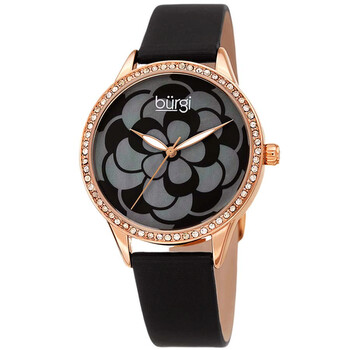 Black Mother of Pearl Dial Watch BUR203BKR