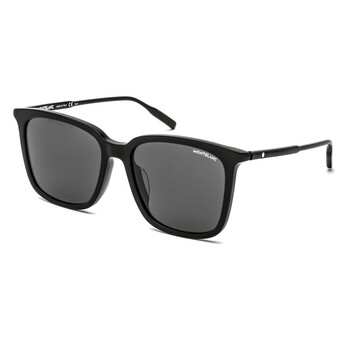 Black Square Sunglasses MB0084SK00156